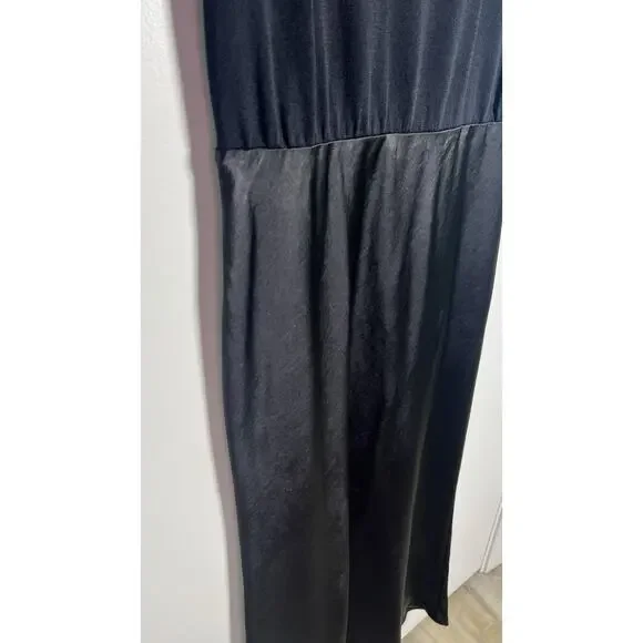 Anthropologie x Mare Knit Slip Twofer Black Midi Dress - Picture 8 of 13